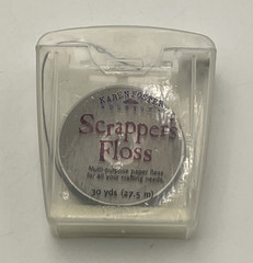 Scrapper’s Floss Karen Foster Design Acid Free Yellow Black and Blue