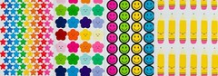 10 Retro Sticker Pack Happy Face Vibes Food Fruit Dessert Smiley Faces 70 80 90