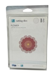 QUICKUTZ CUTTING DIE ,Flower Diecut, REV-0315-S, Scrapbooking, 2.5 x 2.5 Inches