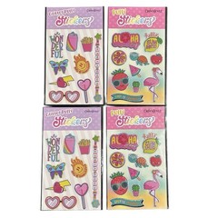 Crown Jewelz Sticker Lot Glitter Puffy Stickers Bundle Good Vibes Butterfly New