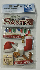 Paper House 3D Embellishment Dimensional Stickers-Variations Available-U Choose