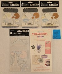 Chicago Jolee’s Boutique Destination Stickers Mrs Grossman Scrapbook Lot 5