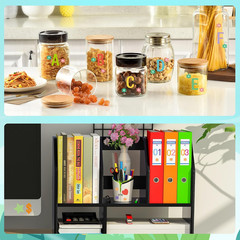 Letter Stickers 0.5 Inch,4920 Pcs 30 Sheets 1/2 Inch Small Alphabet Stickers,Sel