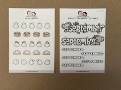 Hubman and Chubgirl Hungry Pandas & Koala Sticker Bundle
