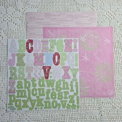 100% Girl 12×12 Scrapbook Kit, Little Ones Collection by Deja Views & Other