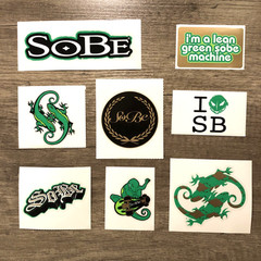 Vintage Sobe Stickers Lizard Original Decals Skateboard Motorcycle Bike Y2K 90s