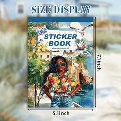 Prstincol 326Pcs Black Girl Themed Planner Stickers Characterstickersbook_3