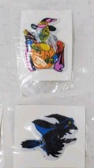 Vtg Halloween Puffy Stickers Witches Cats Pumpkin Etc Lot Of 9 1980s