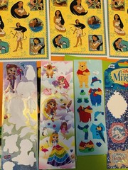 Huge Vintage Sticker Lot Sandylion Mrs Grossmans 90s Disney Vintage Lisa frank