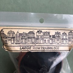 Rollagraph Rubber Wheel Stamp – San Francisco Large Row Houses 602 Design