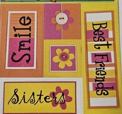 Pebbles Inc Feelin’ Groovy Sampler Cardstock Stickers SnipIt Words Titles Quotes
