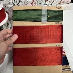 Huge Lot Of 310+ Yds Ribbon For Crafts Scrapbooking Junk Journal; New & Used