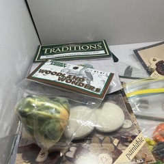 Traditions Scrapbooking Resin Embellishments Lot Woodland Wonders Jazz-Ups Cozy
