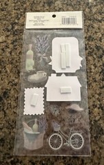 Recollections PROVENCE FRANCE Dimensional Stickers 11 Pieces World Travel