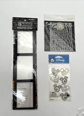 Huge Scrapbook Sticker Embellishment Lot Graphic 45 MME Swatch Book New