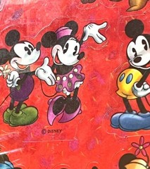 Mickey-Minnie Mouse Mickey & Co Stickers 4 Sheets Sealed ‘85 Hallmark-NEW