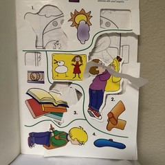 Barney Sticker Fun 1993 Golden UNUSED , Vintage Sticker Book**read