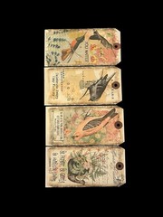 In The Land of Elsewhere Tags Mixed Lot Junk Journaling Crafting Gifts 6.25”x3”