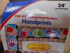 dimensional Borders for Classroom Decor 24′ per pkg ….. 4 DIFFERENT pkgs BOGO