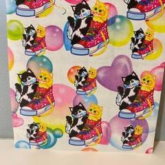 Vintage Lisa Frank Sneaker Kittens Stickers S144