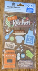Paper House In The Kitchen Kiss The Cook Bin Appetite Oven Season W Love Sticker