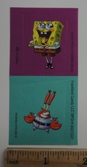 SpongeBob SquarePants & Mr. Krabs Frankford Candy Stickers 2020