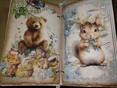 Baby Animals Junk Journals Scrapbook USA Seller