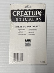 Paper Magic Group Vintage Halloween Creature Stickers Scary Ghoul Skeleton (35)