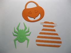 HALLOWEEN Scrapbook Die Cuts (Set of 12)