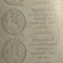 Sandylion 18 Vintage Prismatic Sparkle Seahorse & Seashell Stickers Pastels