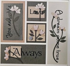 Pebbles Inc Always and Forever Cardstock Stickers Tidbits Words Quotes Titles