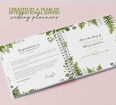 Destination Wedding Planner Step By Step Journal Stickers Photos Bridal Gift