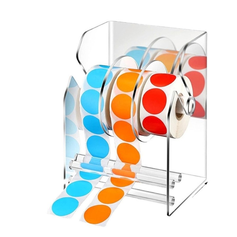 Multipurpose Acrylic Sticker Holder for Home and Office Efficiency Use