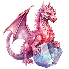 Fantsay/Dragon: Scrapbooking PNG Sticker Printables DIY Diary Planner Decor Fun