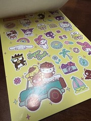 🎀 LARGE STICKER PAD Hello Kitty Activity Coloring Book Full Size Create A Scene