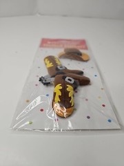 Mrs Grossman’s Stuffed Stickers Cowboy Boots And Hat Puffy Fuzzy Embellishments