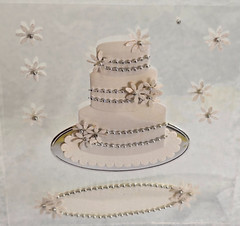 Jolee’s Boutique Wedding Bridal Stickers Cake Bride Groom Rings Cake 3 packages