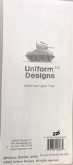 Uniform Designs 2005 Clear Stickers Scrapbooking Soldiers Military Homecoming