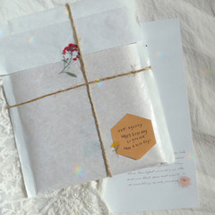 FLOWER LETTER – Adorable scrapbooking sticker
