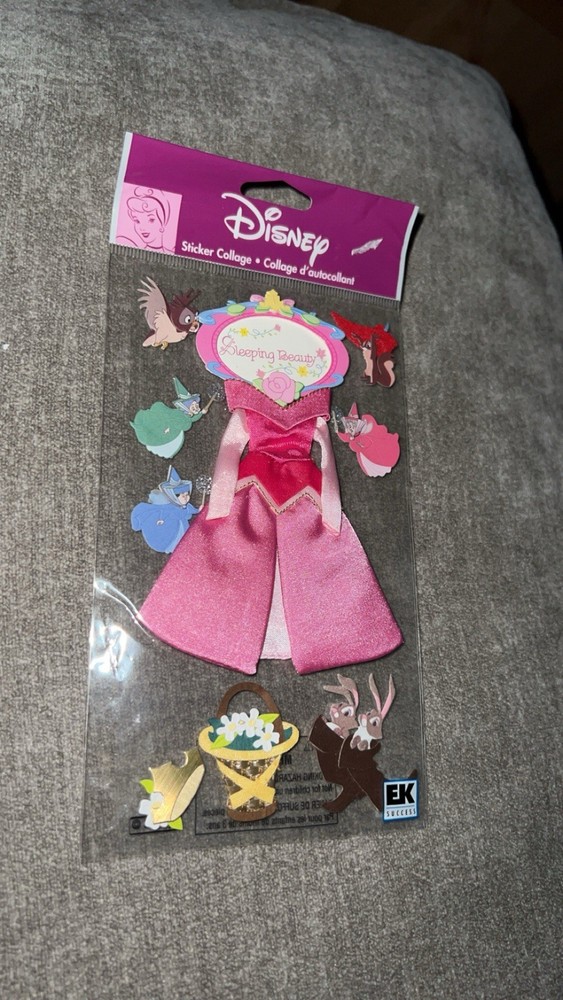 JOLEE’S BOUTIQUE Disney EK Success Dimensional Sticker ~ Sleeping Beauty