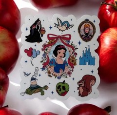 Sticker Pack | Snow White | Water Resistant | Clear