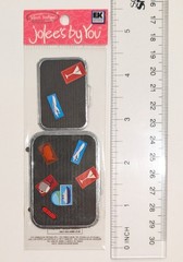 Suitcases Luggage Travel Vacation Jolee’s By You Mini Scrapbook Embellishments