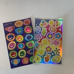 Vintage Trend Enterprises Foil Bright Stickers 3 Packages New Sealed