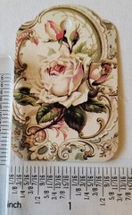 Lot of 12 Floral Gift Tags, Journal, Scrapbooking, Card Making Tags