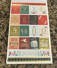 Hobby Lobby CHRISTMAS 2021 Sticker Book 8 Pages Holiday 500+ Pieces
