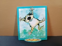 Vintage Stickers Cat Humor Vending Machine Sticker Y2K