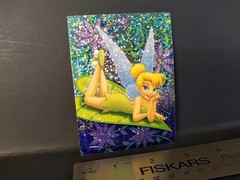 Disney TINKERBELL FAIRY Prism Vending Machine Sticker RARE HTF PETER PAN