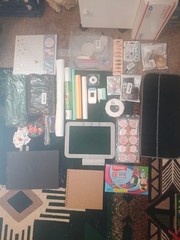 Ultimate Craft Supply Bundle – Clay, Vinyl Rolls, Sketch / Scrap Books & More!