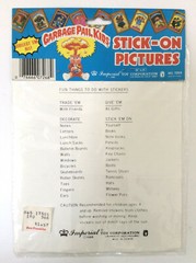 VINTAGE 80s GARBAGE PAIL KIDS + CABBAGE PATCH KIDS VINYL STICKERS – SUPER RARE!