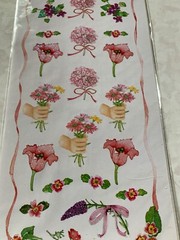 SUSAN BRANCH COLORBOK GLITTER BORDERS STICKERS FLOWERS BOUQUET FLORAL FLOWERS